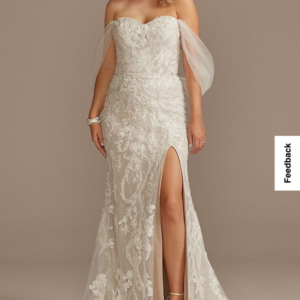 Brand new David’s bridal dress size 10
